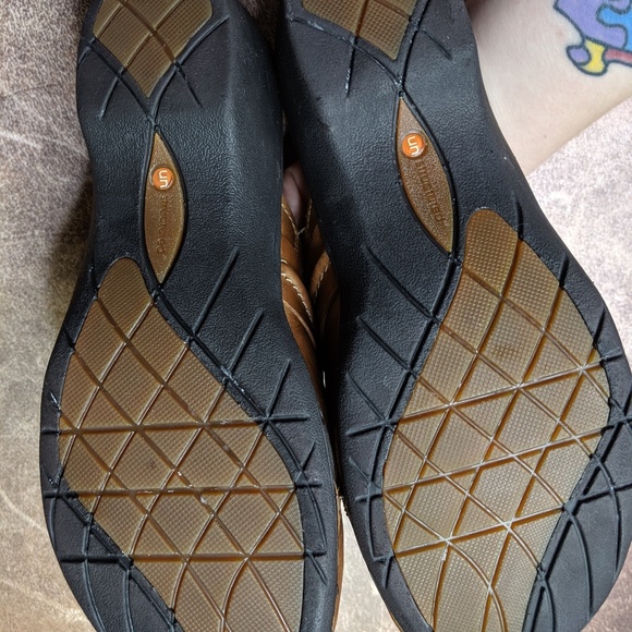 Clark's unstructured leather mules - Picture 6 of 7